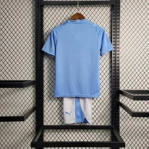 "Camisa Manchester City Home 23/24 - Torcedor Infantil Azul - Netmantos"