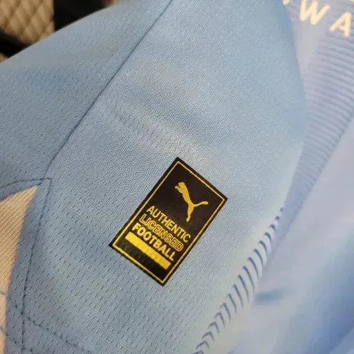 "Camisa Manchester City Home 23/24 - Torcedor Infantil Azul - Netmantos"