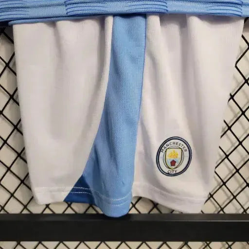 "Camisa Manchester City Home 23/24 - Torcedor Infantil Azul - Netmantos"