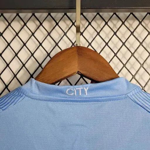 "Camisa Manchester City Home 23/24 - Torcedor Infantil Azul - Netmantos"