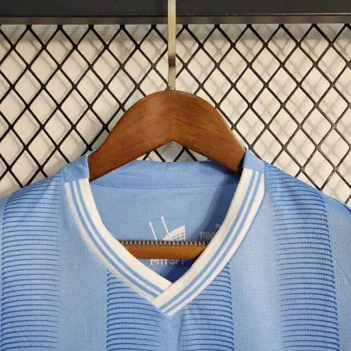 "Camisa Manchester City Home 23/24 - Torcedor Infantil Azul - Netmantos"