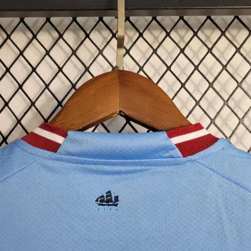 "Camisa Manchester City Home 22/23 - Torcedor Infantil Azul - Netmantos"