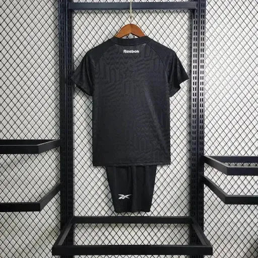 "Camisa Bota Fogo Home 23/24 - Torcedor Infantil Preta - Netmantos"