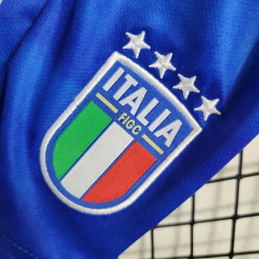 "Camisa Itália Home 24/25 - Torcedor Infantil Azul - Netmantos"