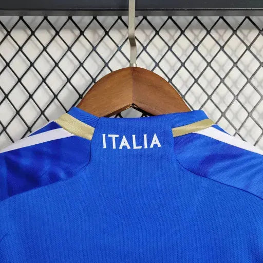 "Camisa Itália Home 24/25 - Torcedor Infantil Azul - Netmantos"
