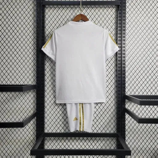 "Camisa Itália Edição Comemorativa 23/24 - Torcedor Infantil Branca e Dourada - Netmantos"