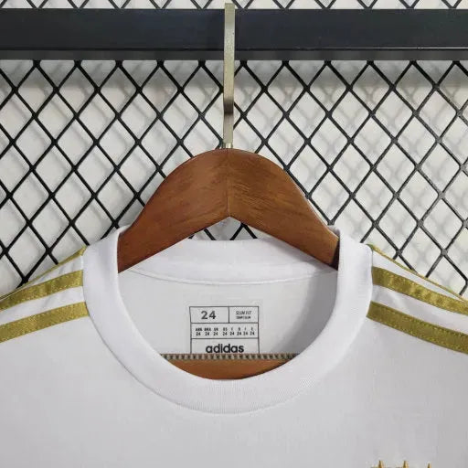 "Camisa Itália Edição Comemorativa 23/24 - Torcedor Infantil Branca e Dourada - Netmantos"