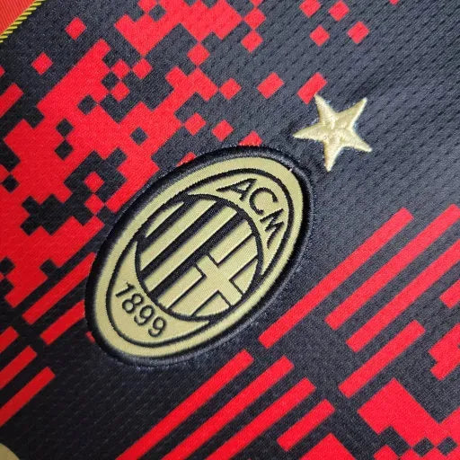 "Camisa AC Milan Away III 23/24 - Torcedor Infantil - Netmantos"