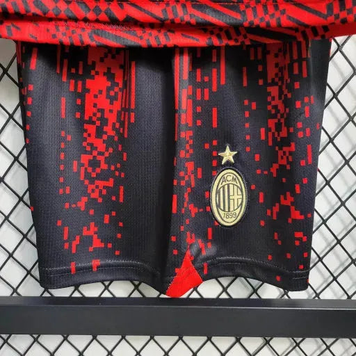 "Camisa AC Milan Away III 23/24 - Torcedor Infantil - Netmantos"