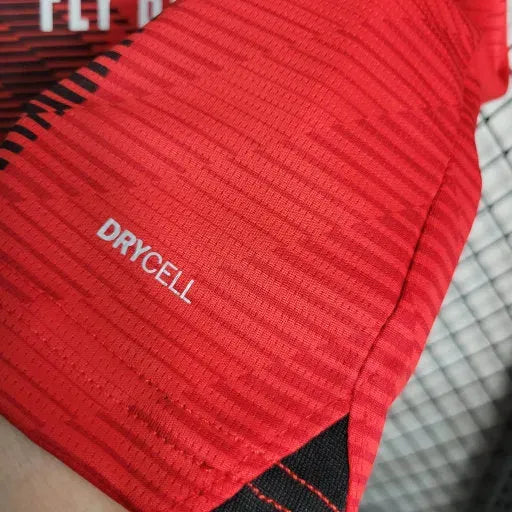 "Camisa AC Milan Home 23/24 - Torcedor Infantil Vermelha - Netmantos"