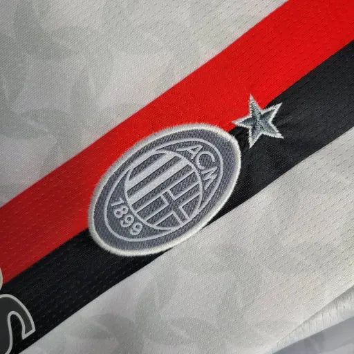 "Camisa AC Milan Away 22/23 - Torcedor Infantil Branca - Netmantos"