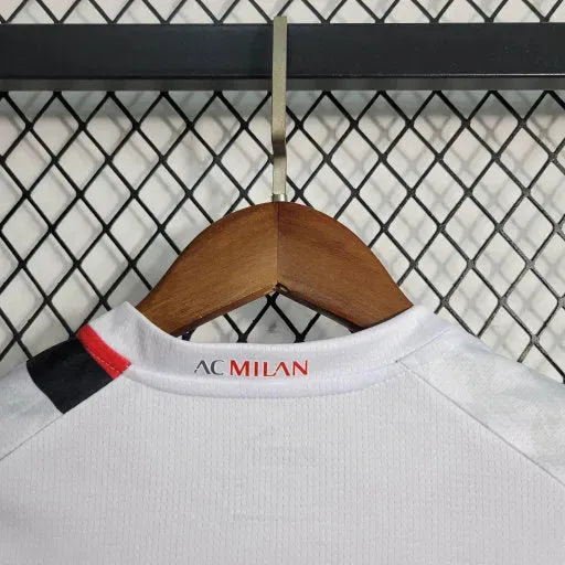 "Camisa AC Milan Away 22/23 - Torcedor Infantil Branca - Netmantos"