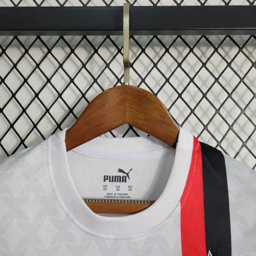 "Camisa AC Milan Away 22/23 - Torcedor Infantil Branca - Netmantos"