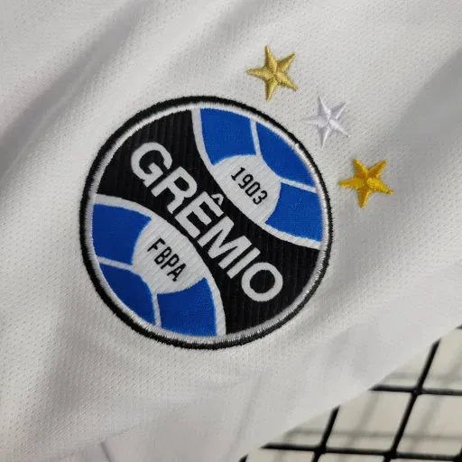 "Camisa Grêmio Away 23/24 - Torcedor Infantil Branca - Netmantos"