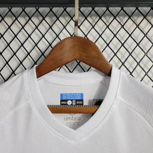 "Camisa Grêmio Away 23/24 - Torcedor Infantil Branca - Netmantos"