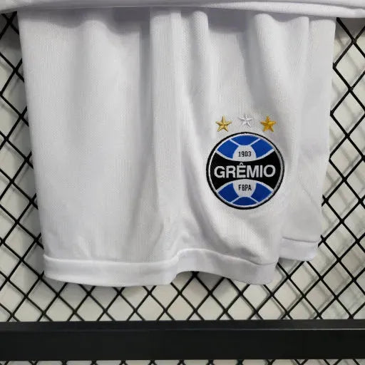 "Camisa Grêmio Away 23/24 - Torcedor Infantil Branca - Netmantos"