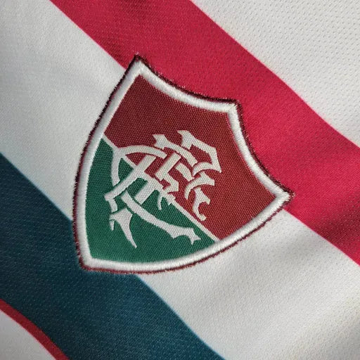 "Camisa Fluminense Away 23/24 - Torcedor Infantil Branca - Netmantos"