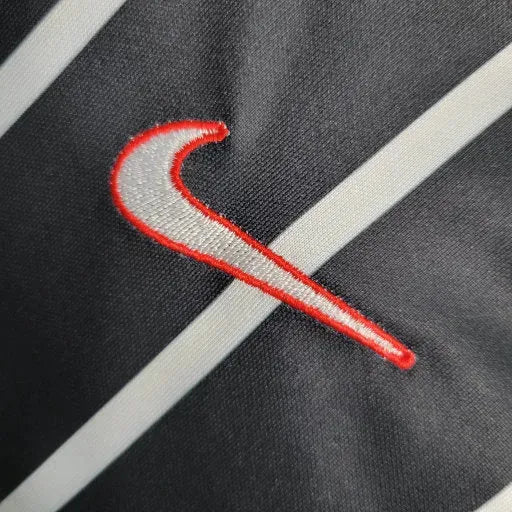 "Camisa Timão Away 23/24 - Torcedor Infantil Preta - Netmantos"