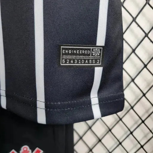 "Camisa Timão Away 23/24 - Torcedor Infantil Preta - Netmantos"