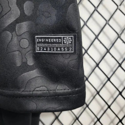 "Camisa Brasil Leopardo 22/23 - Torcedor Infantil Preta e Verde - Netmantos"
