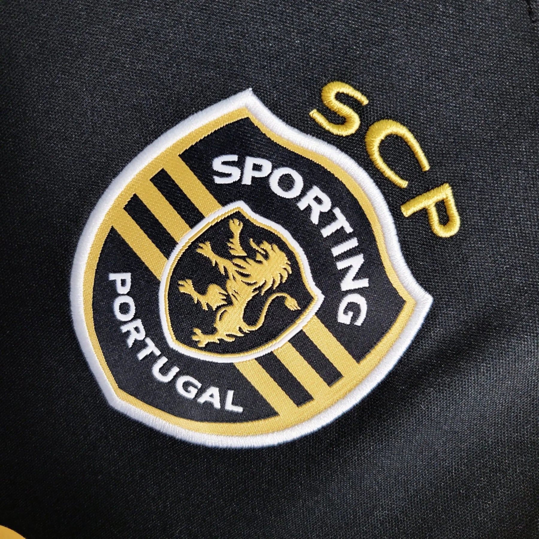 "Camisa Sporting Away II 23/24 - Torcedor Masculina Preta CR7 - Netmantos"