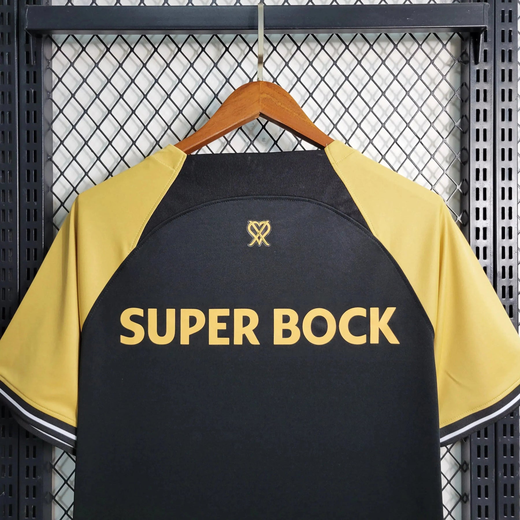 "Camisa Sporting Away II 23/24 - Torcedor Masculina Preta CR7 - Netmantos"