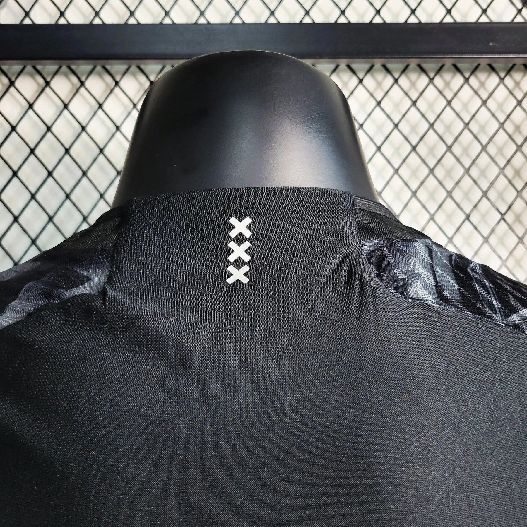 "Camisa Ajax 23/24 - Jogador Masculina Preta - Netmantos"