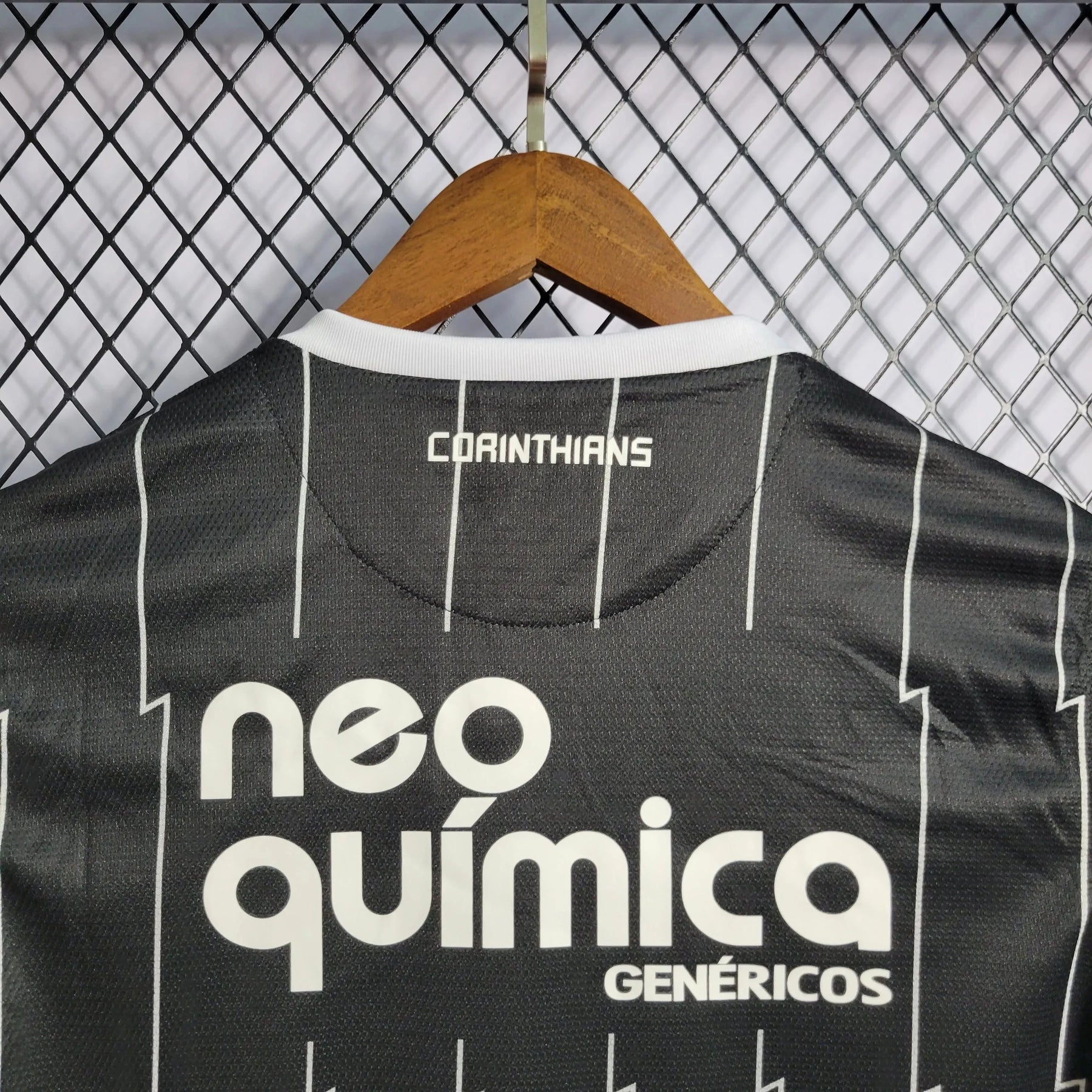 "Camisa Timão Retrô Away 11/12 - Torcedor Masculina Preta - Netmantos"