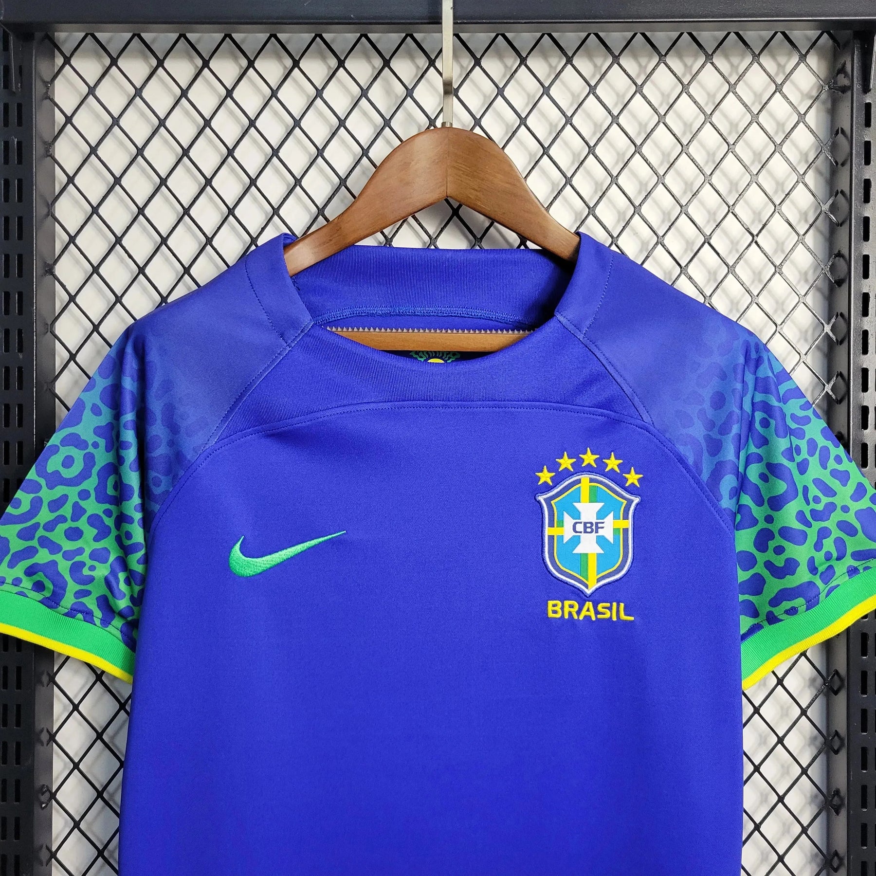 "Camisa Brasil Away 22/23 - Torcedor Feminina Azul - Netmantos"