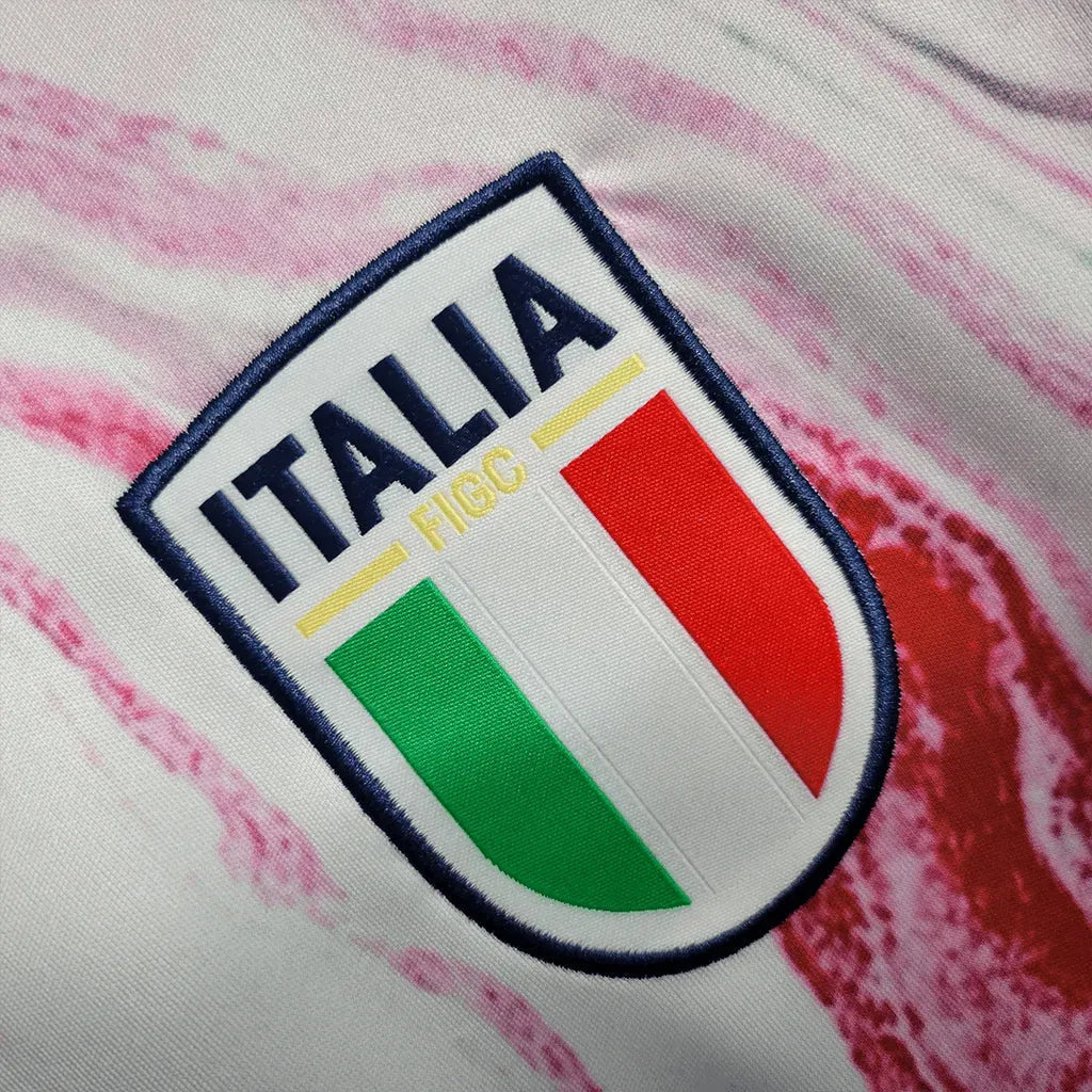 "Camisa Itália Treino 23/24 - Torcedor Masculina Branca - Netmantos"
