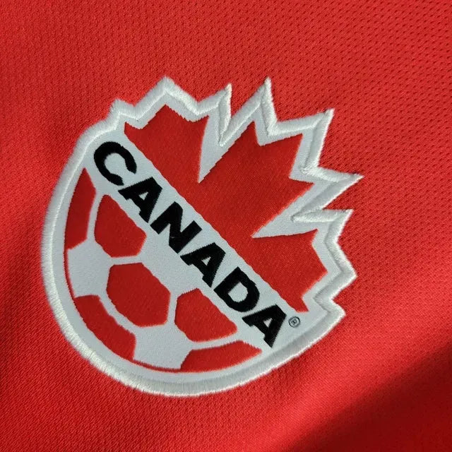 "Camisa Canadá 22/23 - Torcedor Masculina Vermelha - Netmantos"