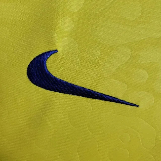 "Camisa Brasil Home 22/23 - Torcedor Masculina Amarela - Netmantos"