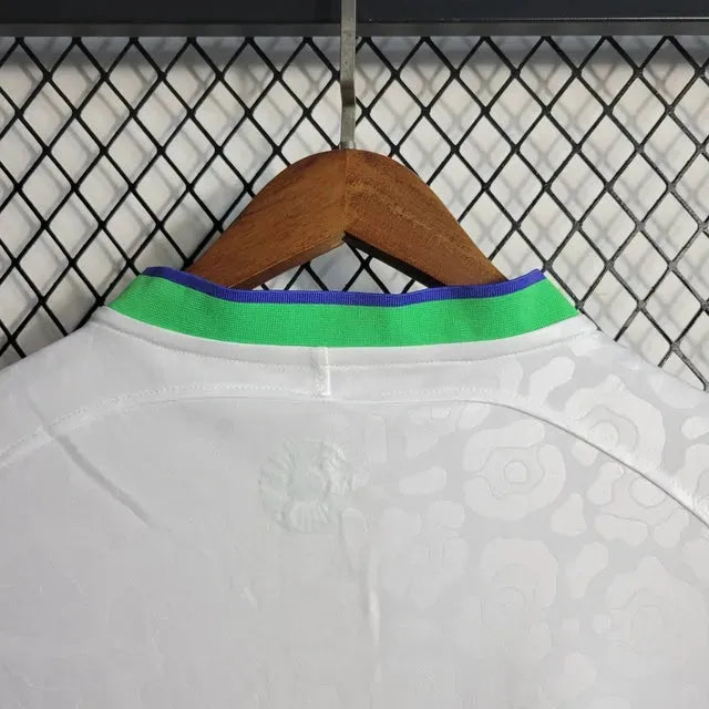 "Camisa Brasil Leopard 22/23 - Torcedor Masculina Branca - Netmantos"