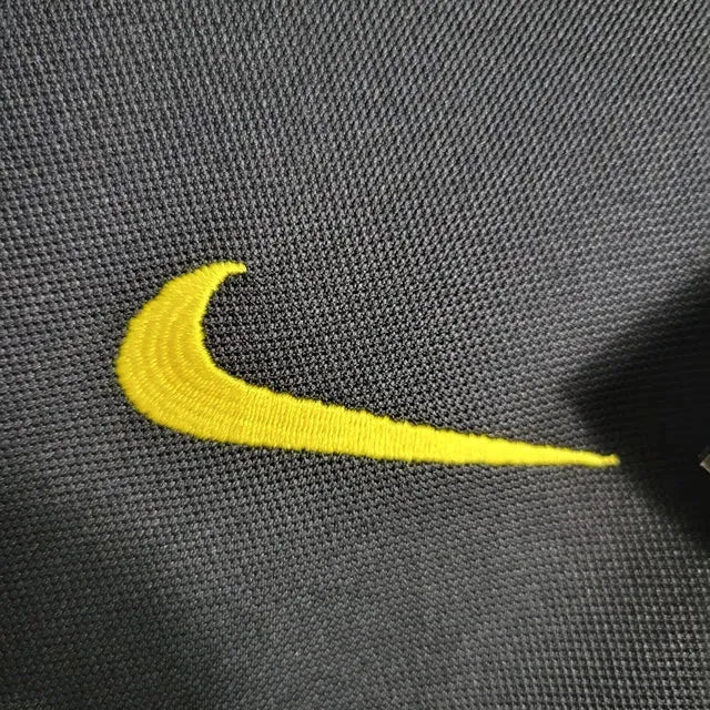 "Camisa Brasil Polo - Torcedor Masculina Preta - Netmantos"