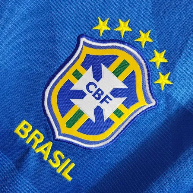 "Camisa Brasil Away 2018 - Torcedor Masculina Azul - Netmantos"