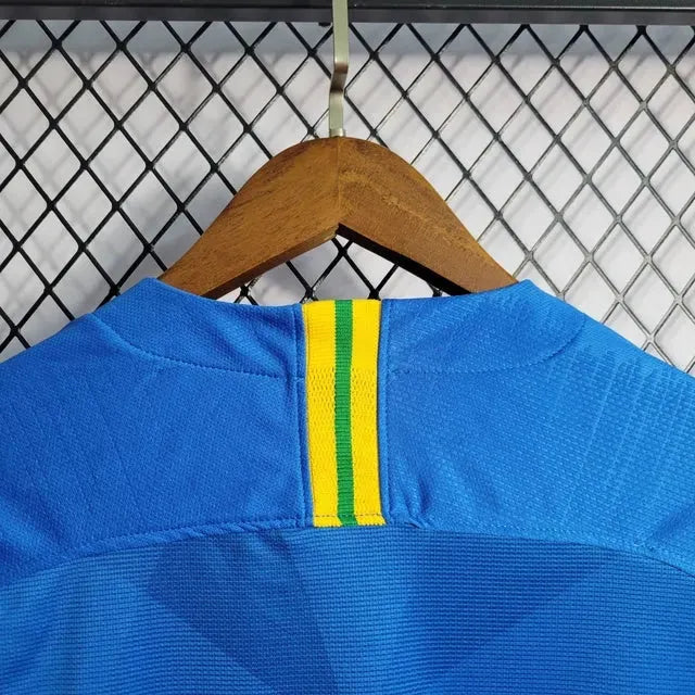 "Camisa Brasil Away 2018 - Torcedor Masculina Azul - Netmantos"