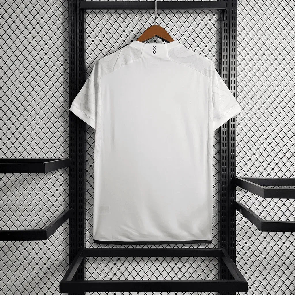 "Camisa Ajax Away 23/24 - Torcedor Masculina Branca - Netmantos"