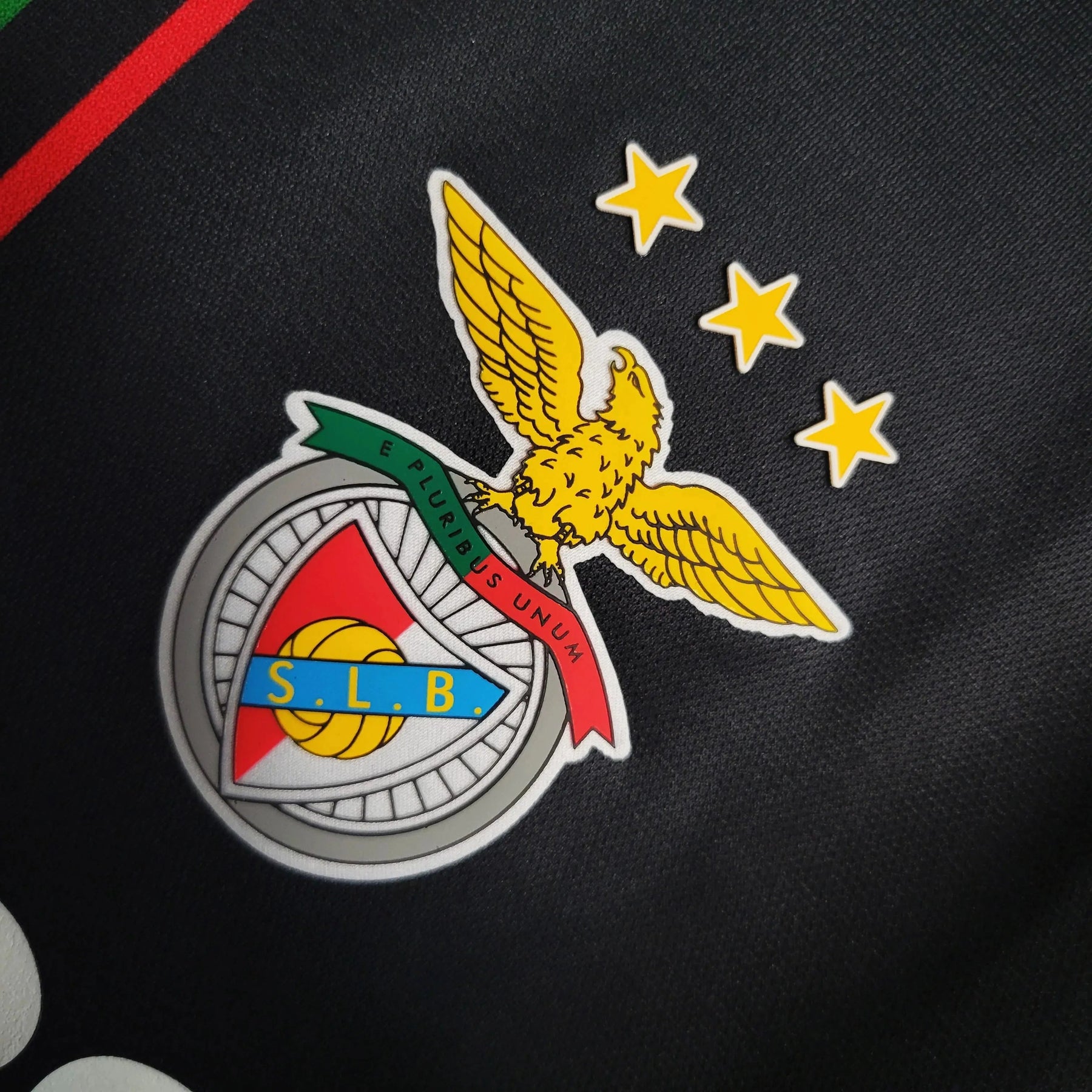 "Camisa Benfica II 23/24 - Torcedor Masculina Preta - Netmantos"