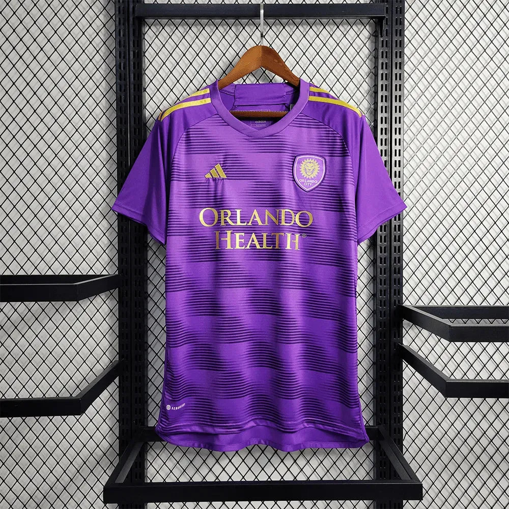 "Camisa Orlando City Home 23/24 - Torcedor Masculina Roxa - Netmantos"