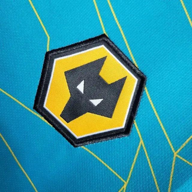 "Camisa Wolverhamptom Away 22/23 - Torcedor Masculina Azul - Netmantos"