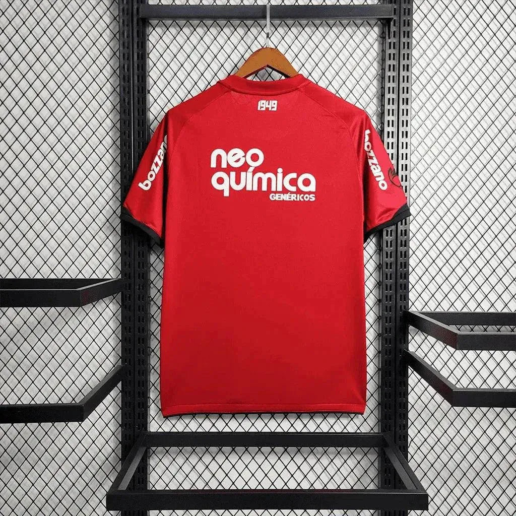 "Camisa Timão Retrô 11/12 - Torcedor Masculina Vermelha - Netmantos"