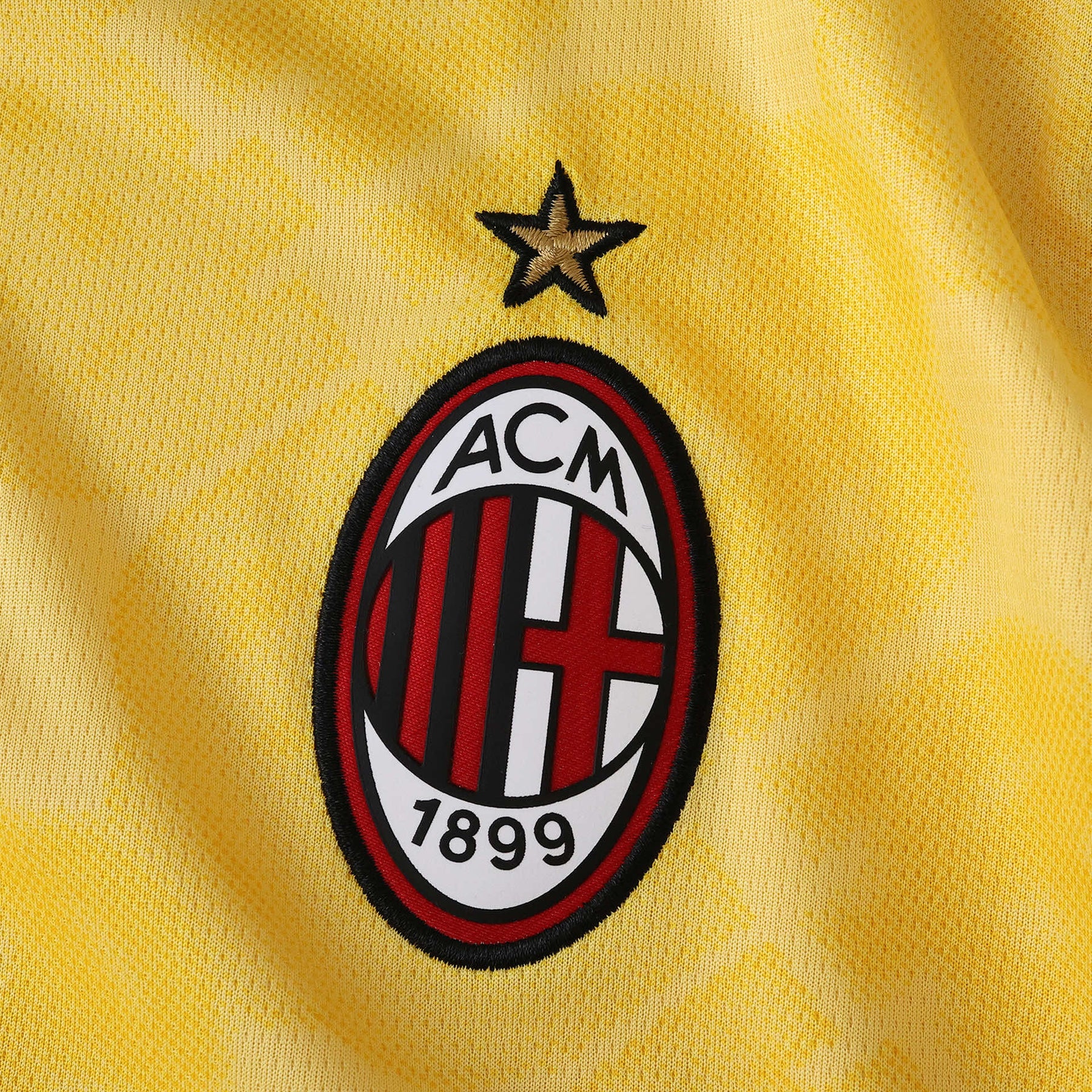 Camisa AC Milan Third Away 25/26 - Torcedor Masculina Amarela