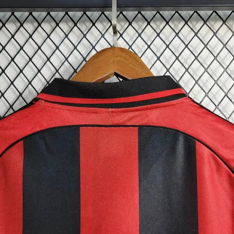 Camisa AC Milan Home Retrô 1998/99 - Torcedor Masculina - Netmantos