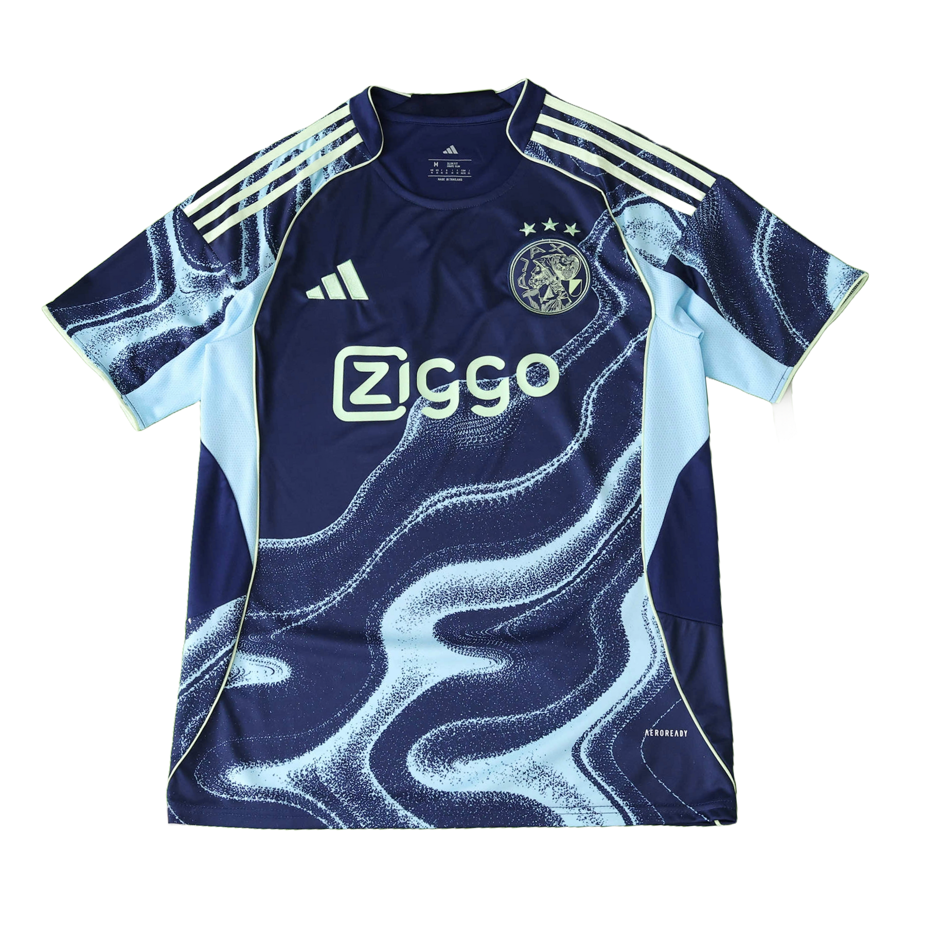 Camisa Ajax Away 25/26 - Torcedor Masculina Azul