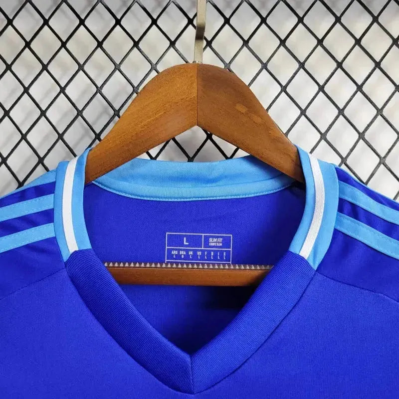 Camisa Argentina Away 24/25 - Torcedor Masculina Azul - Netmantos