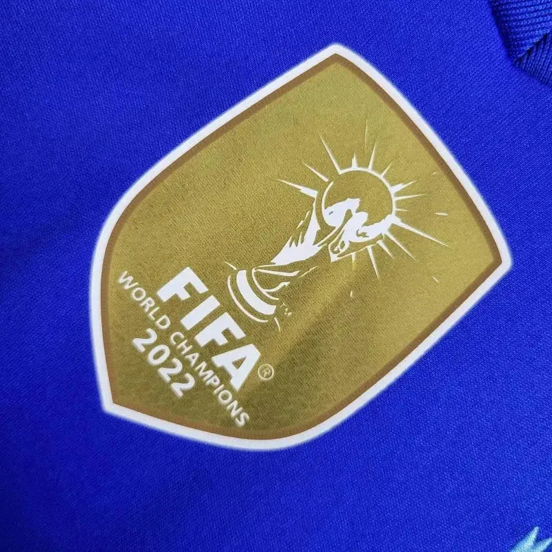 Camisa Argentina Away 24/25 - Torcedor Masculina Azul - Netmantos