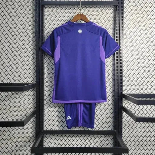 Camisa Argentina Away III 22/23 - Torcedor Infantil Roxa - Netmantos