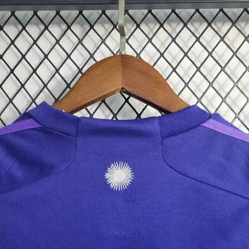Camisa Argentina Away III 22/23 - Torcedor Infantil Roxa - Netmantos
