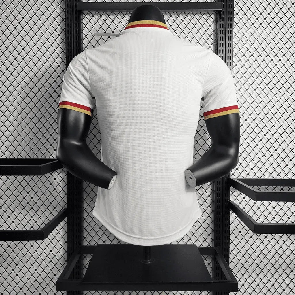 Camisa Arsenal Home 23/24 - Jogador Masculina Branca - Netmantos