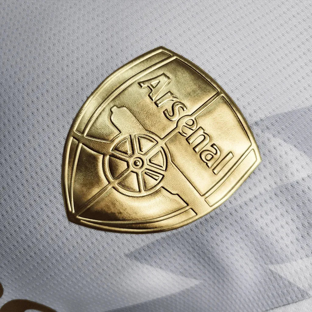 Camisa Arsenal Home 23/24 - Jogador Masculina Branca - Netmantos